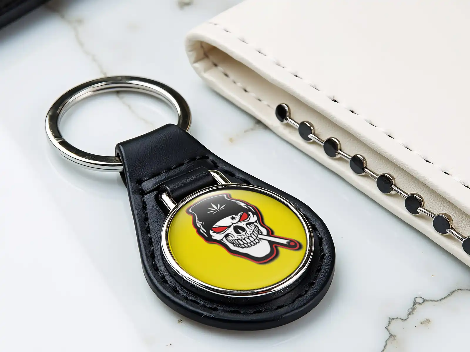 Leatherette Keychain Faux Leather Affordable